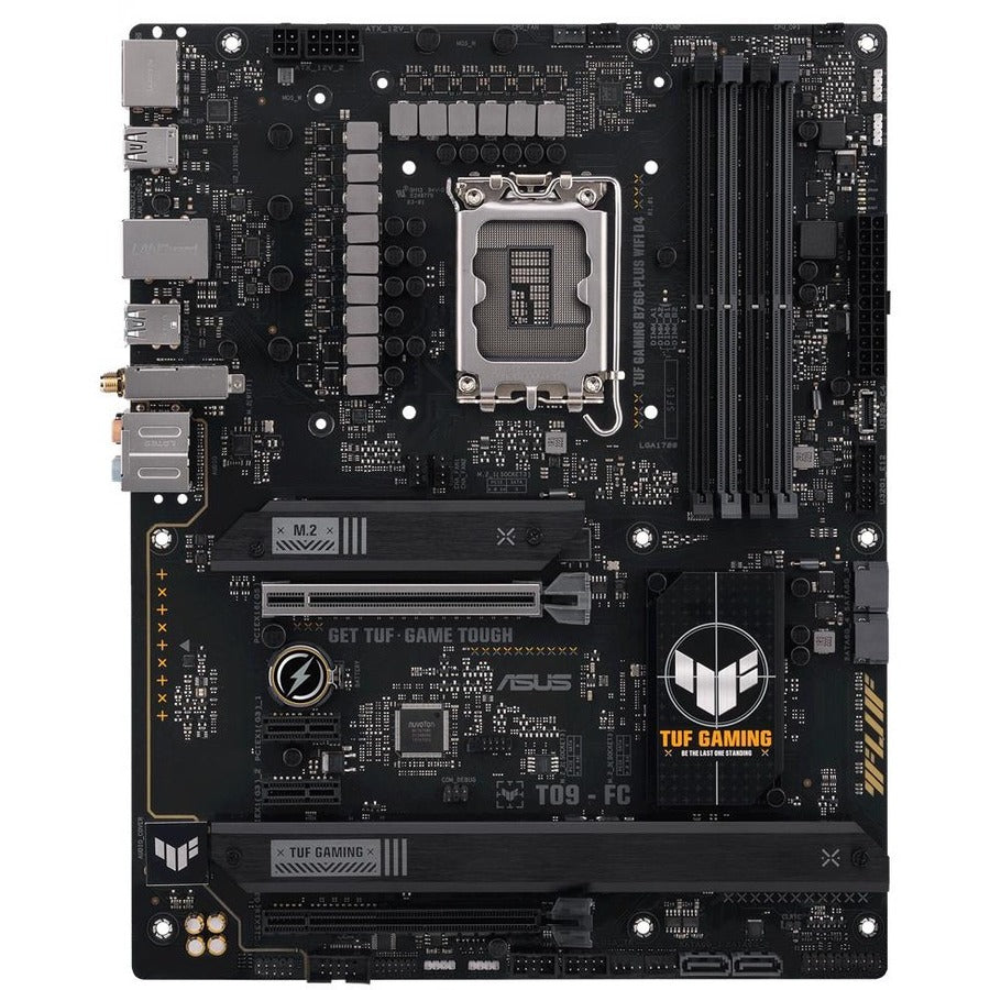 TUF GAMING B760-PLUS WIFI Gaming Desktop Motherboard - Intel B760 Chipset - Socket LGA-1700 - ATX TUF GAMING B760-PLUS WIFI Gaming Desktop Motherboard - Intel B760 Chipset - Socket LGA-1700 - ATX